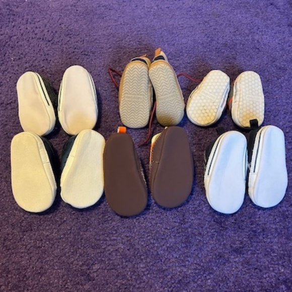 Lot of infant boy shoes (x6),   0-3months - Picture 3 of 4